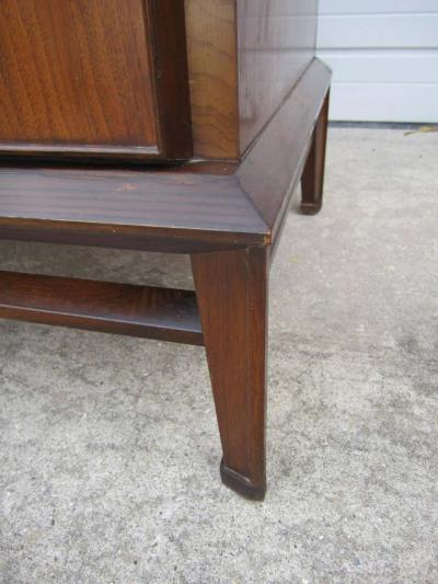 Helen Hobey Lovely Hobey Helen Tall Walnut Dresser Chest Mid Century Modern