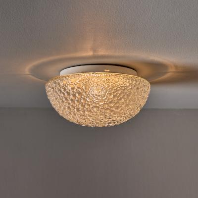 Helena Tynell 1960s Helena Tynell Bubble Glass Flush Mount for Limburg