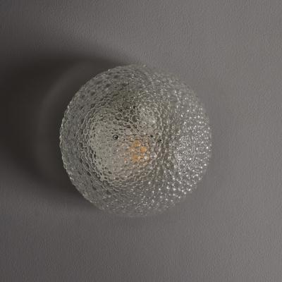 Helena Tynell 1960s Helena Tynell Bubble Glass Flush Mount for Limburg