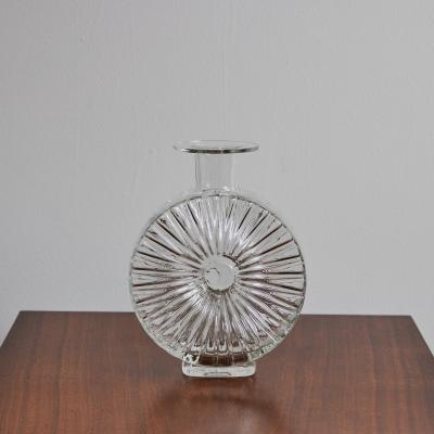 Helena Tynell Helena Tynell Transparent Blown Glass Aurinkopullo Sun Vase for Riihimaen Lasi