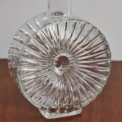 Helena Tynell Helena Tynell Transparent Blown Glass Aurinkopullo Sun Vase for Riihimaen Lasi