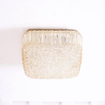 Helena Tynell Large Helena Tynell Square Glass Flush Mount or Sconce for Glashu tte Limburg