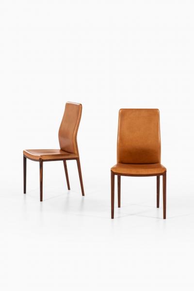 Helge Vestergaard Jensen Dining Chairs Produced by P Jensen Co Cabinetmakers