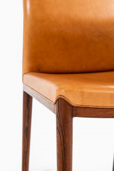 Helge Vestergaard Jensen Dining Chairs Produced by P Jensen Co Cabinetmakers