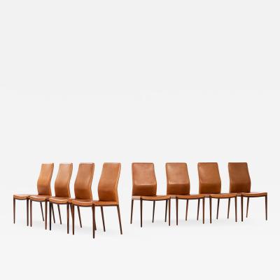 Helge Vestergaard Jensen Dining Chairs Produced by P Jensen Co Cabinetmakers