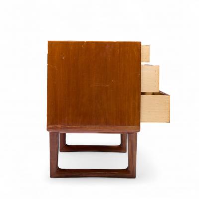 Helge Vestergaard Jensen Helge Vestergaard Jensen for Peder Pedersen Sculptural Danish 6 Drawer Dresser
