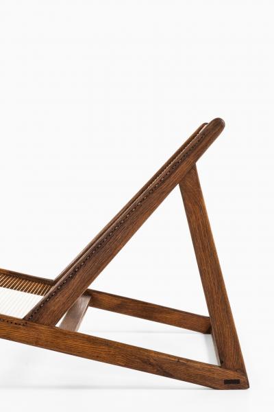 Helge Vestergaard Jensen Lounge Chair Produced by Cabinetmaker Peder Pedersen