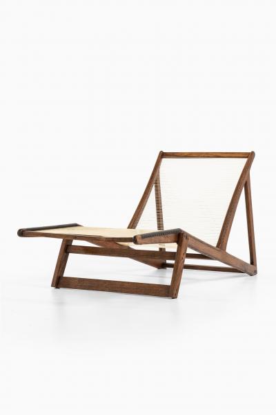Helge Vestergaard Jensen Lounge Chair Produced by Cabinetmaker Peder Pedersen