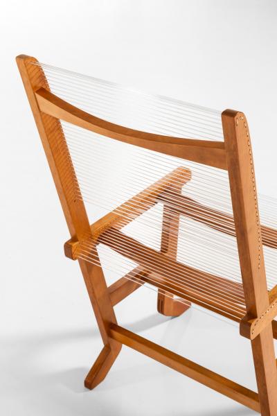 Helge Vestergaard Jensen Unique Chairs Produced by Cabinetmaker Thysen Nielsen