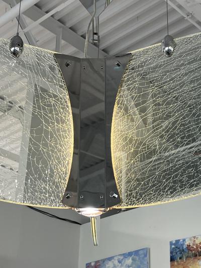 Helix Suspension Light from Murano