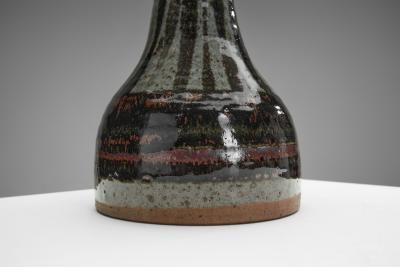 Helle Allpass Glazed Table Lamp by Helle Allpass for Tr r d Denmark ca 1960s