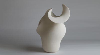 Helle Damkjaer Ruffle Sculpture 1 by Helle Damkj r