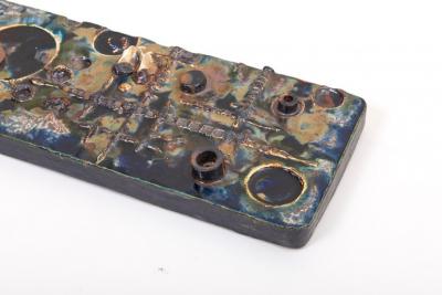 Helmut Friedrich Sch ffenacker Rare Large Signed Schaeffenacker Wall Ceramic Panel Germany 1970s