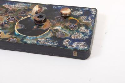 Helmut Friedrich Sch ffenacker Rare Large Signed Schaeffenacker Wall Ceramic Panel Germany 1970s