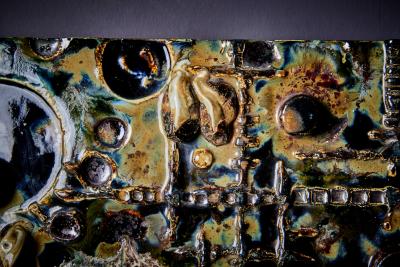 Helmut Friedrich Sch ffenacker Wall ceramic panel by Friedrich Schaeffenacker Germany 1970s