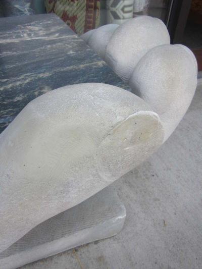 Helping Hands Bench Sculpture