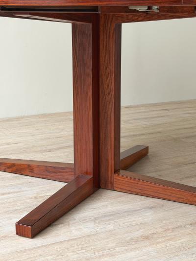 Heltborg Mobler Danish Modern Rosewood Extension Dining Table by Heltborg M bler