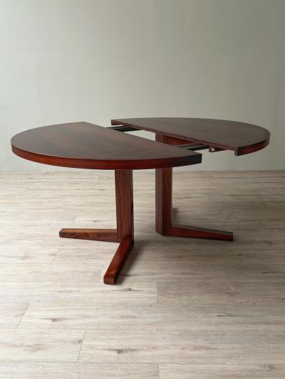 Heltborg Mobler Danish Modern Rosewood Extension Dining Table by Heltborg M bler