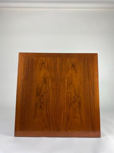 Heltborg Mobler Rud Thygesen Square Rosewood Side Table for Heltborg M bler 1960s Denmark