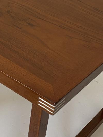 Heltborg Mobler Rud Thygesen Square Rosewood Side Table for Heltborg M bler 1960s Denmark