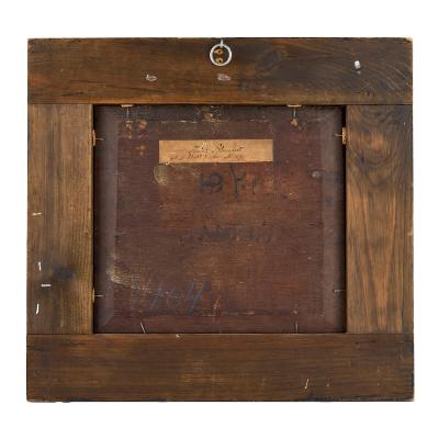 Hendrick Bloemaert 17th century Dutch School oil landscape with a farmhouse and animals