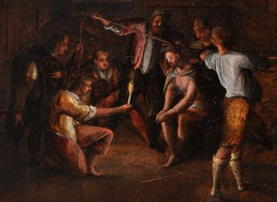 Hendrick van Steenwyck The Mocking of Christ
