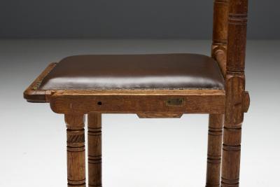 Hendrik Berlage Arts Crafts Chairs by H P Berlage Netherlands Early 20th Century