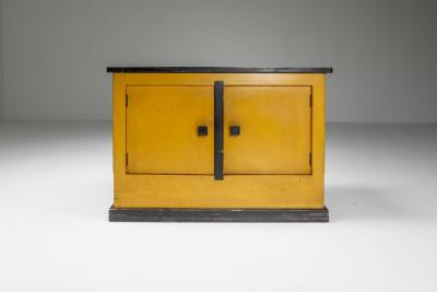 Hendrik Wouda Dry bar cabinet by Dutch Modernist H Wouda 1924