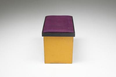 Hendrik Wouda Modernist Stool by Wouda 1924