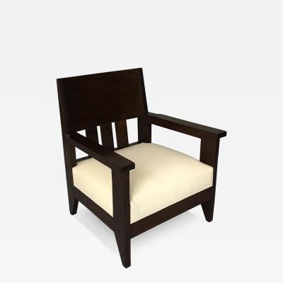 Hendrik Wouda Single Armchair by Hendrik Wouda