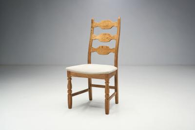 Henning Kj rnulf Henning Kj rnulf Set of Six Razorblade Chairs Denmark 1960s