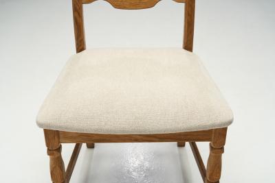 Henning Kj rnulf Henning Kj rnulf Set of Six Razorblade Chairs Denmark 1960s