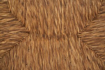 Henning Kjaernulf Armchair with Woven Seating in the manner of Henning Kj rnulf Denmark 1960s