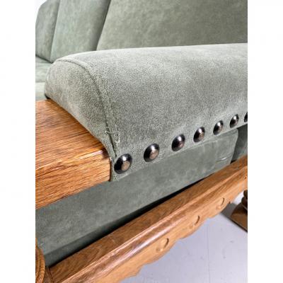 Henning Kjaernulf Danish Cabinet Maker Sofa 1970 s