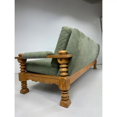 Henning Kjaernulf Danish Cabinet Maker Sofa 1970 s