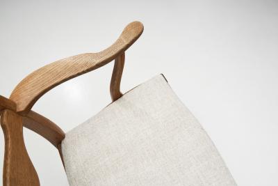 Henning Kjaernulf Henning Kj rnulf Oak Dining Chairs for Nyrup M belfabrik Denmark 1960s