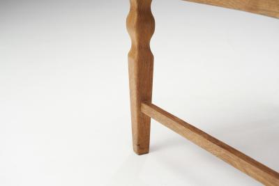 Henning Kjaernulf Henning Kj rnulf Set of Six Oak Dining Chairs for EG M bler Denmark 1960s