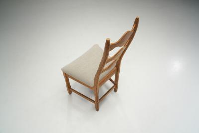 Henning Kjaernulf Henning Kjaernulf Dining Chairs for Nyrup M belfabrik Denmark 1950s