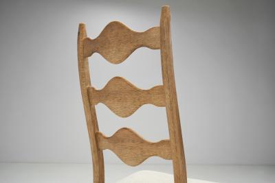 Henning Kjaernulf Henning Kjaernulf Dining Chairs for Nyrup M belfabrik Denmark 1950s