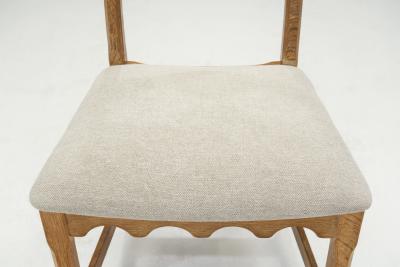 Henning Kjaernulf Henning Kjaernulf Dining Chairs for Nyrup M belfabrik Denmark 1950s