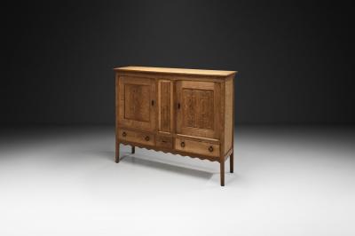 Henning Kjaernulf Oak Cabinet in the manner of Henning Kj rnulf Denmark ca 1960s