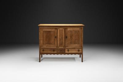 Henning Kjaernulf Oak Cabinet in the manner of Henning Kj rnulf Denmark ca 1960s