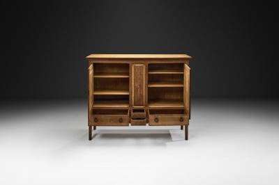 Henning Kjaernulf Oak Cabinet in the manner of Henning Kj rnulf Denmark ca 1960s