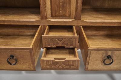 Henning Kjaernulf Oak Cabinet in the manner of Henning Kj rnulf Denmark ca 1960s