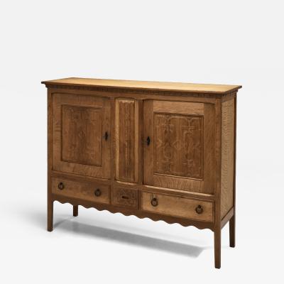 Henning Kjaernulf Oak Cabinet in the manner of Henning Kj rnulf Denmark ca 1960s