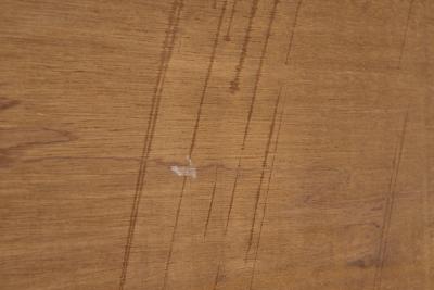 Henning Kjaernulf Oak Sideboard with Geometric Detailings by Henning Kjaernulf Denmark 1960s