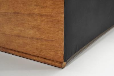 Henning Kjaernulf Oak Two Seater Sofa in the manner of Henning Kj rnulf Denmark Mid 20th Century