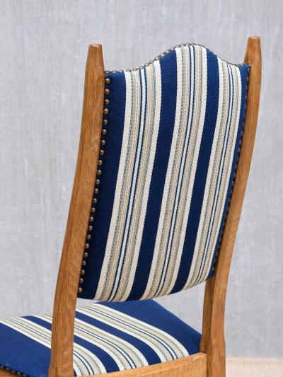 Henning Kjaernulf Set of 6 Henning Kj rnulf Oak Dining Chairs Nyrup M belfabrik Denmark 1960s