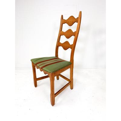 Henning Kjaernulf Set of Four Dining Chairs by Henning Kjaernulf