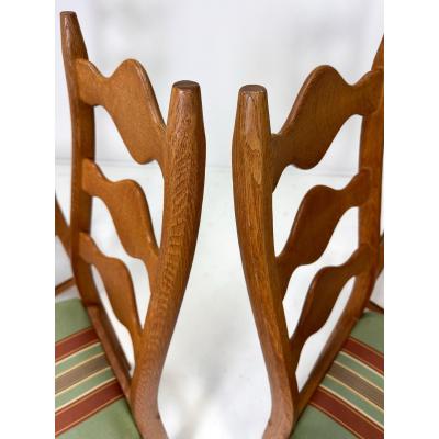 Henning Kjaernulf Set of Four Dining Chairs by Henning Kjaernulf